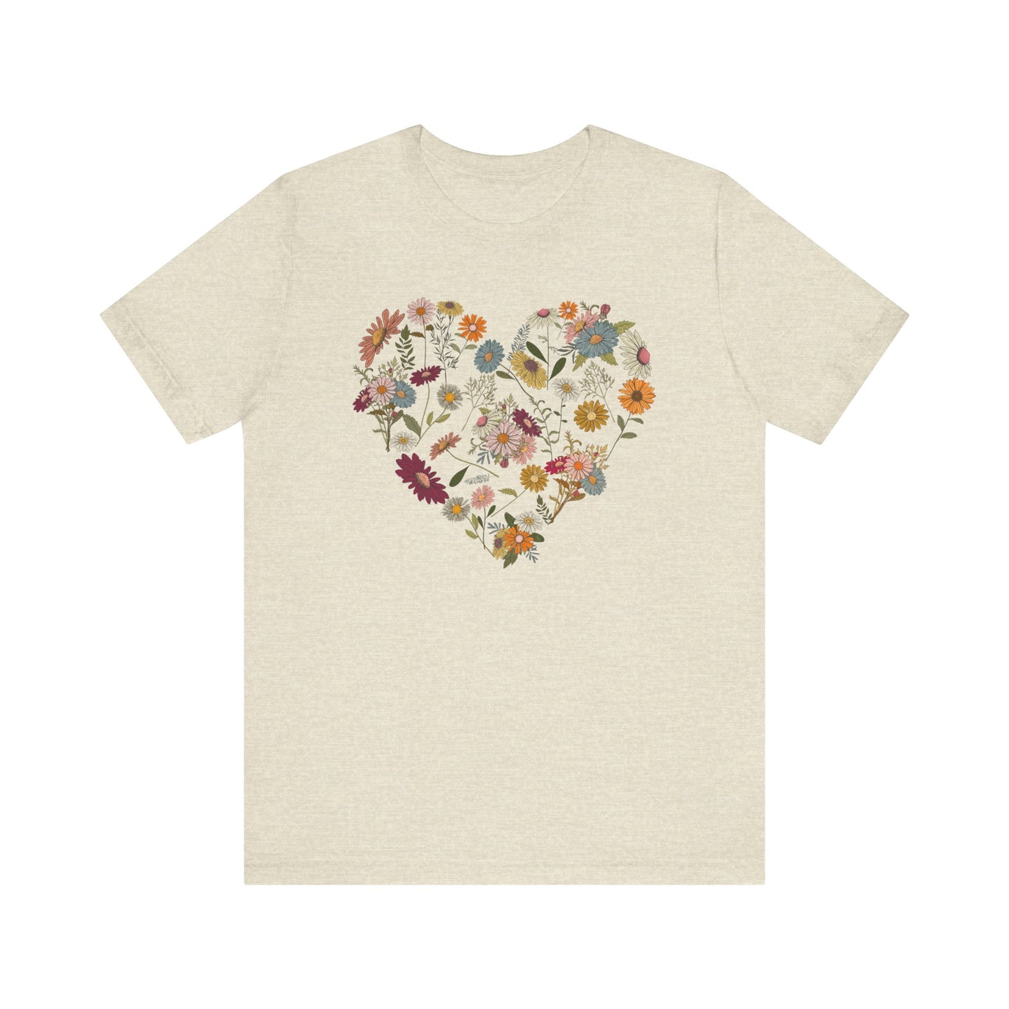 Floral Heart T-Shirt
