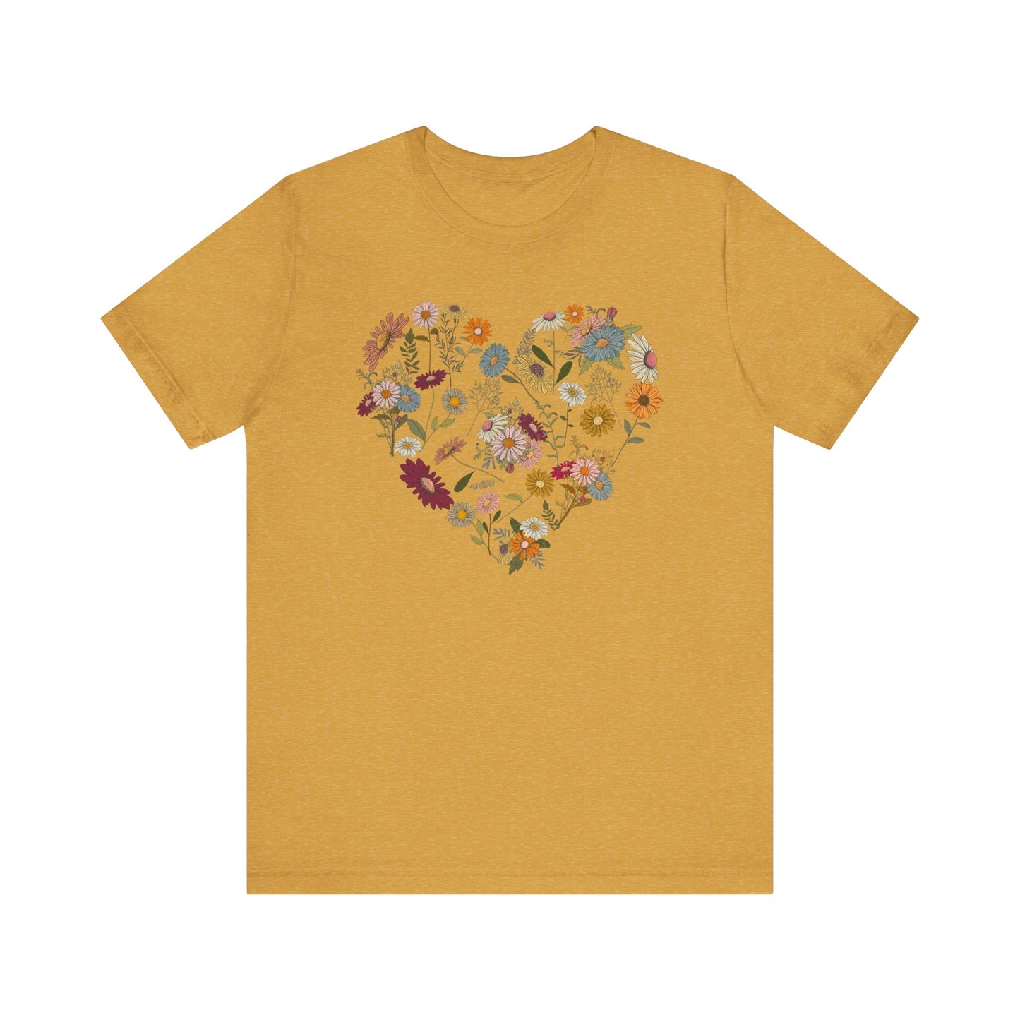 Floral Heart T-Shirt