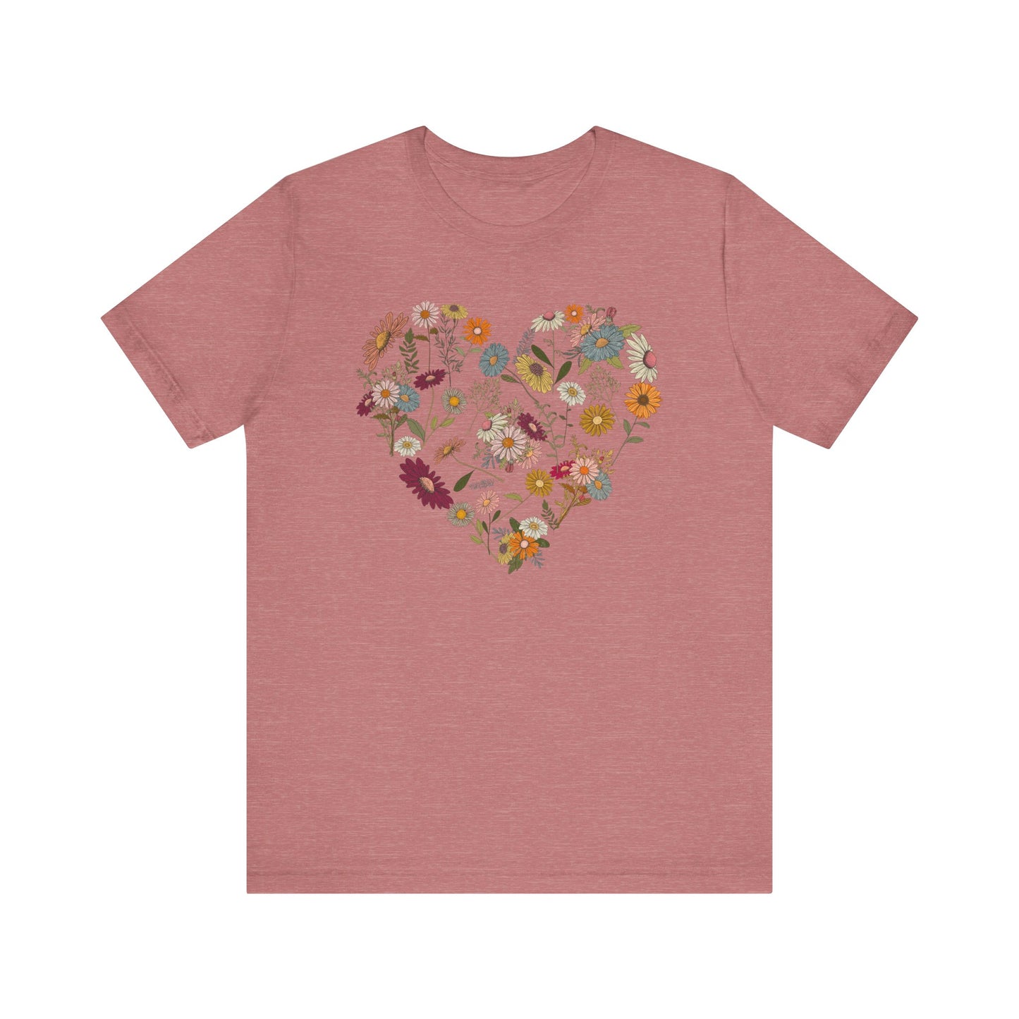 Floral Heart T-Shirt