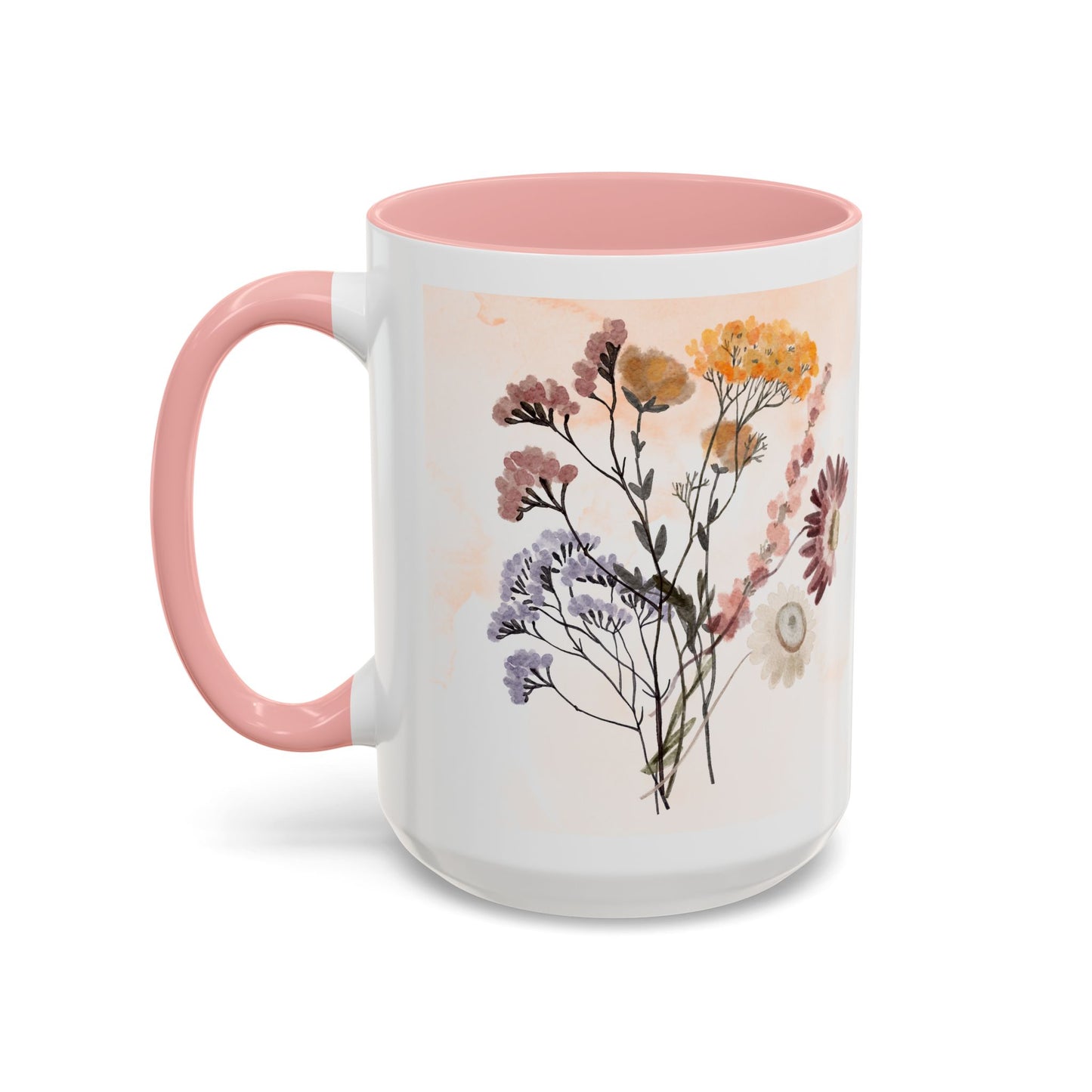 Charming Floral Accent Coffee Mug - Perfect Gift for Tea Lovers, Home Decor, Ideal for Birthdays, Mother’s Day, Relaxation