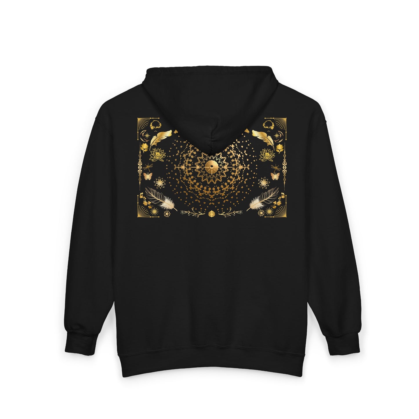 Floral Print Zip Hoodie - Cozy Unisex Sweatshirt for Nature Lovers, Gift for Her, Casual Wear, Outdoor Activities, Spring Fashion