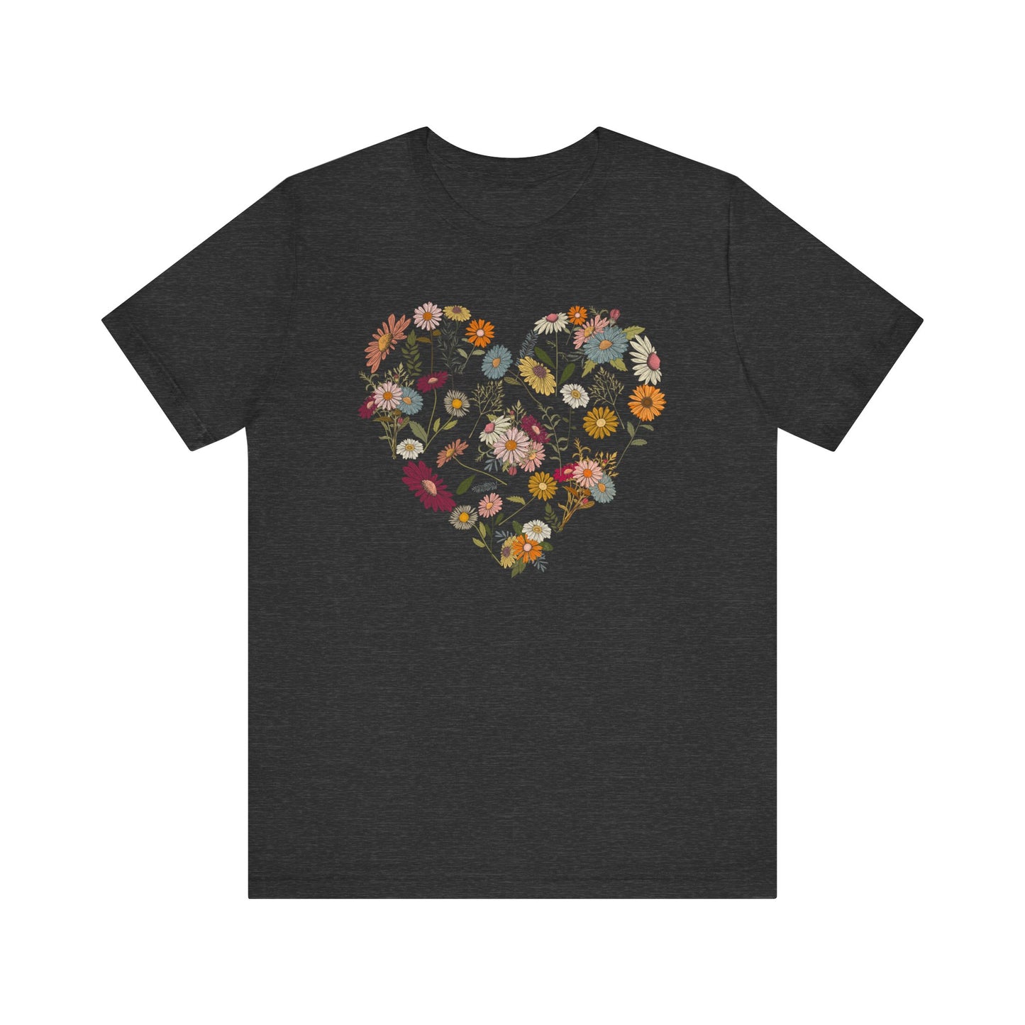 Floral Heart T-Shirt