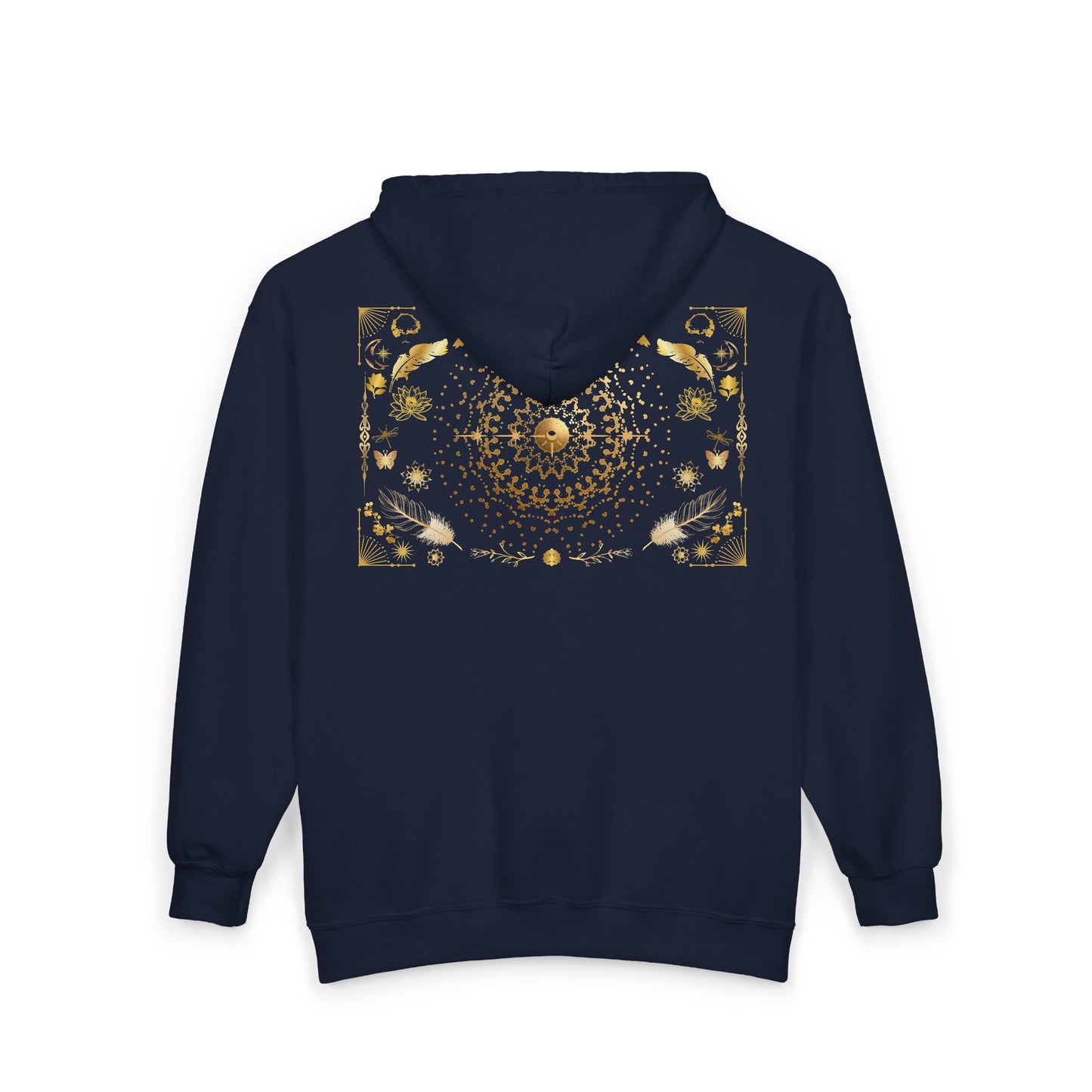 Floral Print Zip Hoodie - Cozy Unisex Sweatshirt for Nature Lovers, Gift for Her, Casual Wear, Outdoor Activities, Spring Fashion