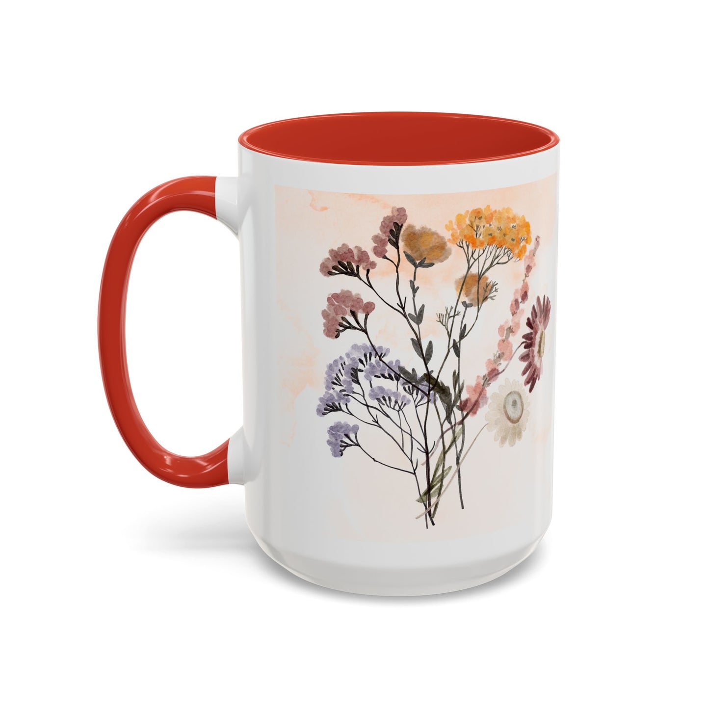 Charming Floral Accent Coffee Mug - Perfect Gift for Tea Lovers, Home Decor, Ideal for Birthdays, Mother’s Day, Relaxation