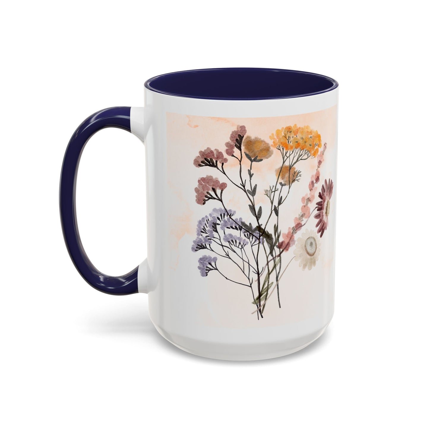 Charming Floral Accent Coffee Mug - Perfect Gift for Tea Lovers, Home Decor, Ideal for Birthdays, Mother’s Day, Relaxation