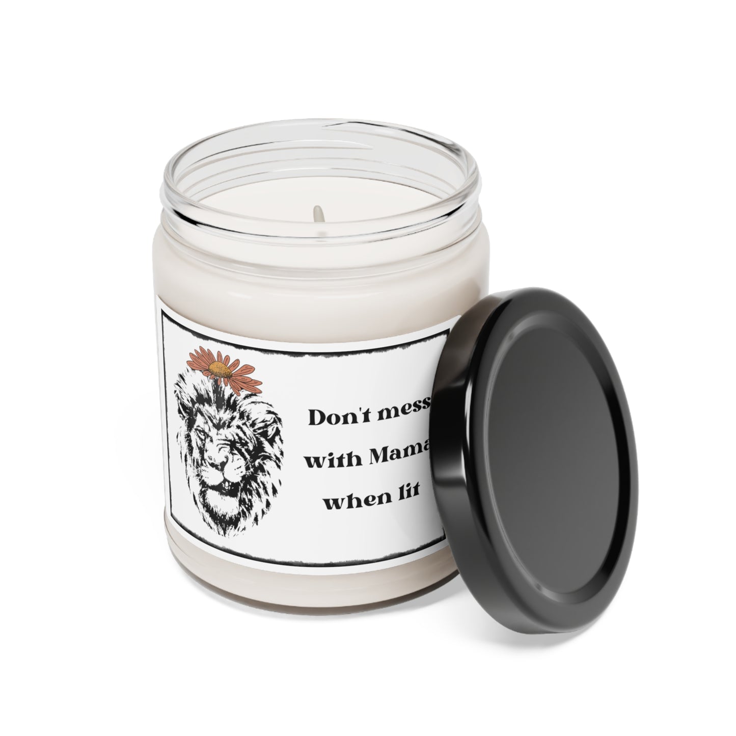 Funny Don't Mess With Mama Scented Soy Candle