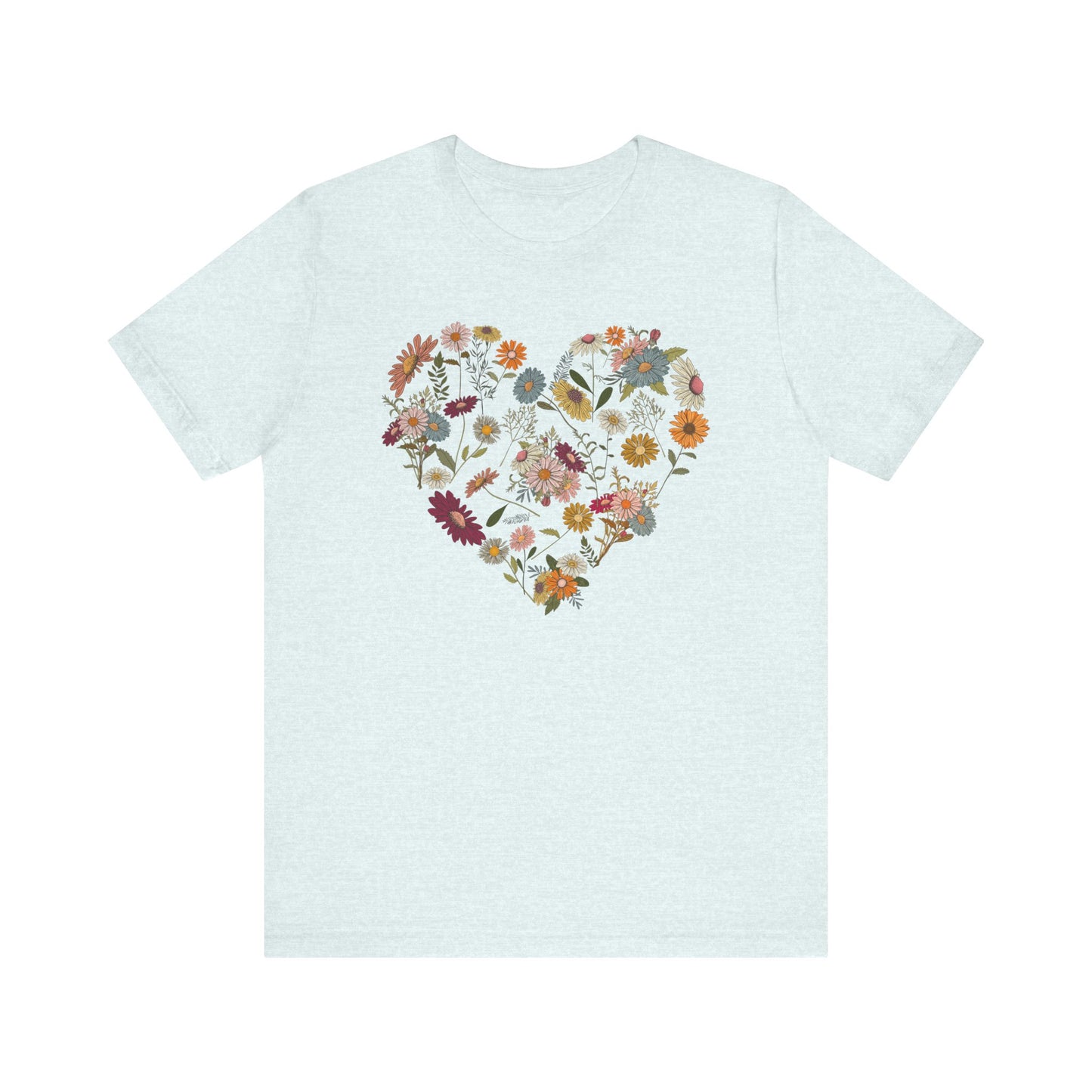Floral Heart T-Shirt