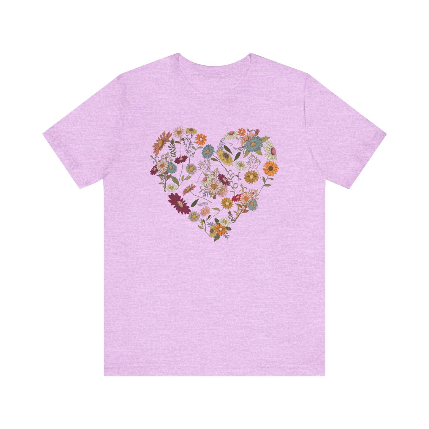 Floral Heart T-Shirt