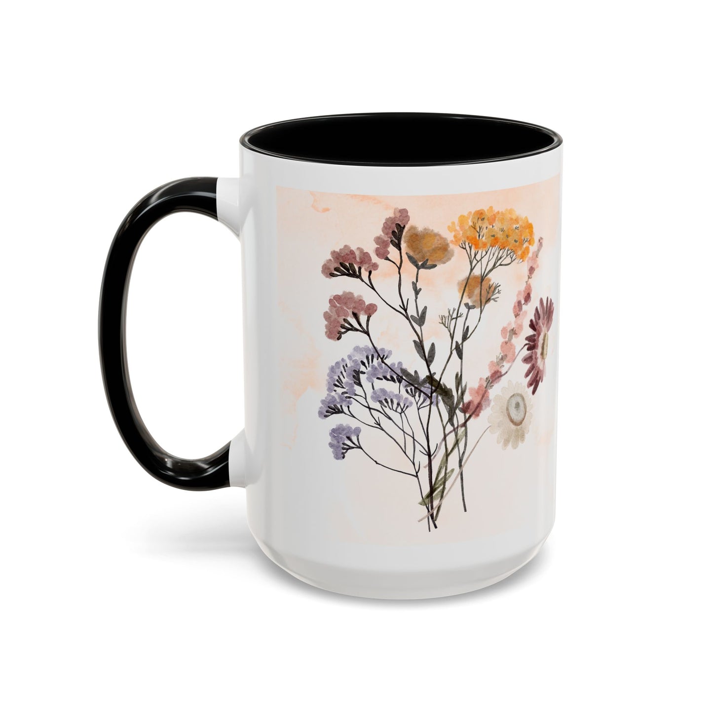 Charming Floral Accent Coffee Mug - Perfect Gift for Tea Lovers, Home Decor, Ideal for Birthdays, Mother’s Day, Relaxation