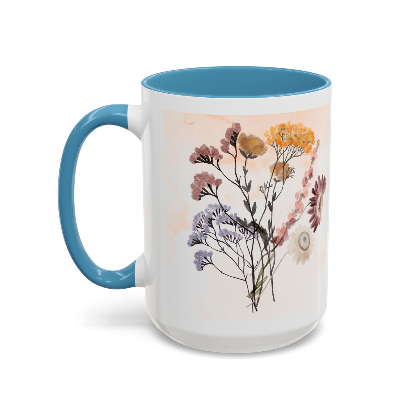 Charming Floral Accent Coffee Mug - Perfect Gift for Tea Lovers, Home Decor, Ideal for Birthdays, Mother’s Day, Relaxation