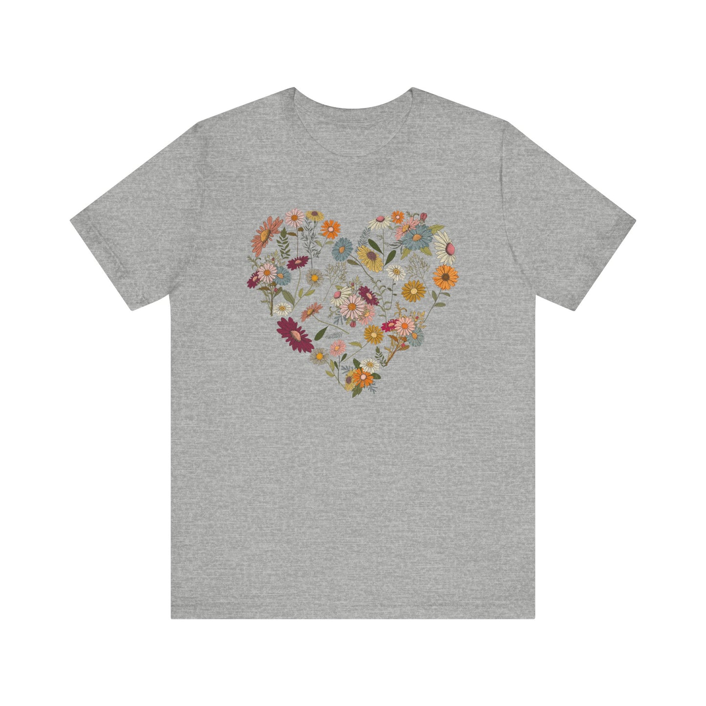 Floral Heart T-Shirt