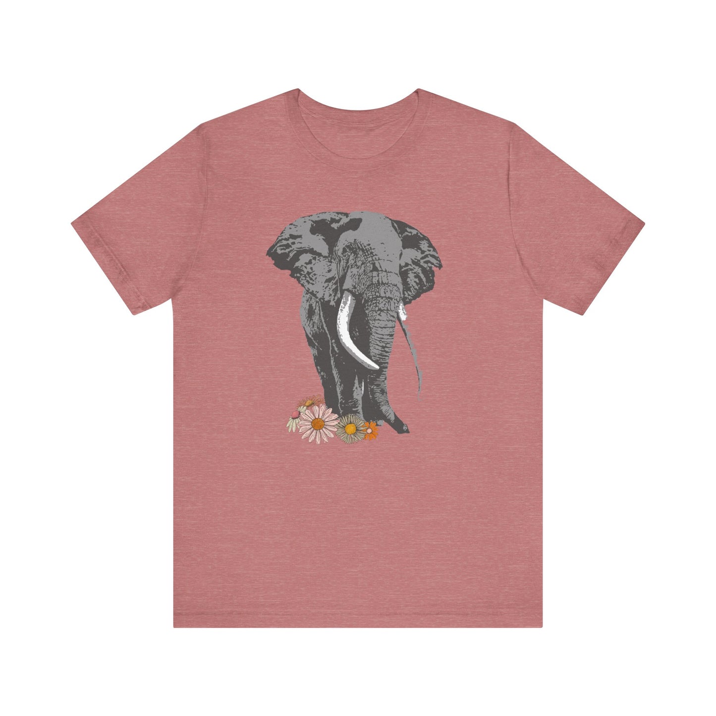 Elephant Floral T-Shirt