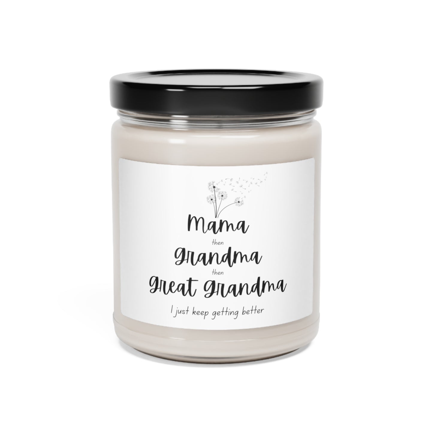 Funny Great Grandma Scented Soy Candle, 9oz