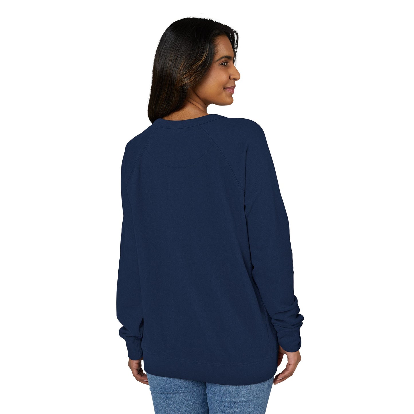 Floral Ribbed Crewneck Sweatshirt - Cozy Casual Wear, Gift for Her, Everyday Style, Spring Fashion, Flower Design