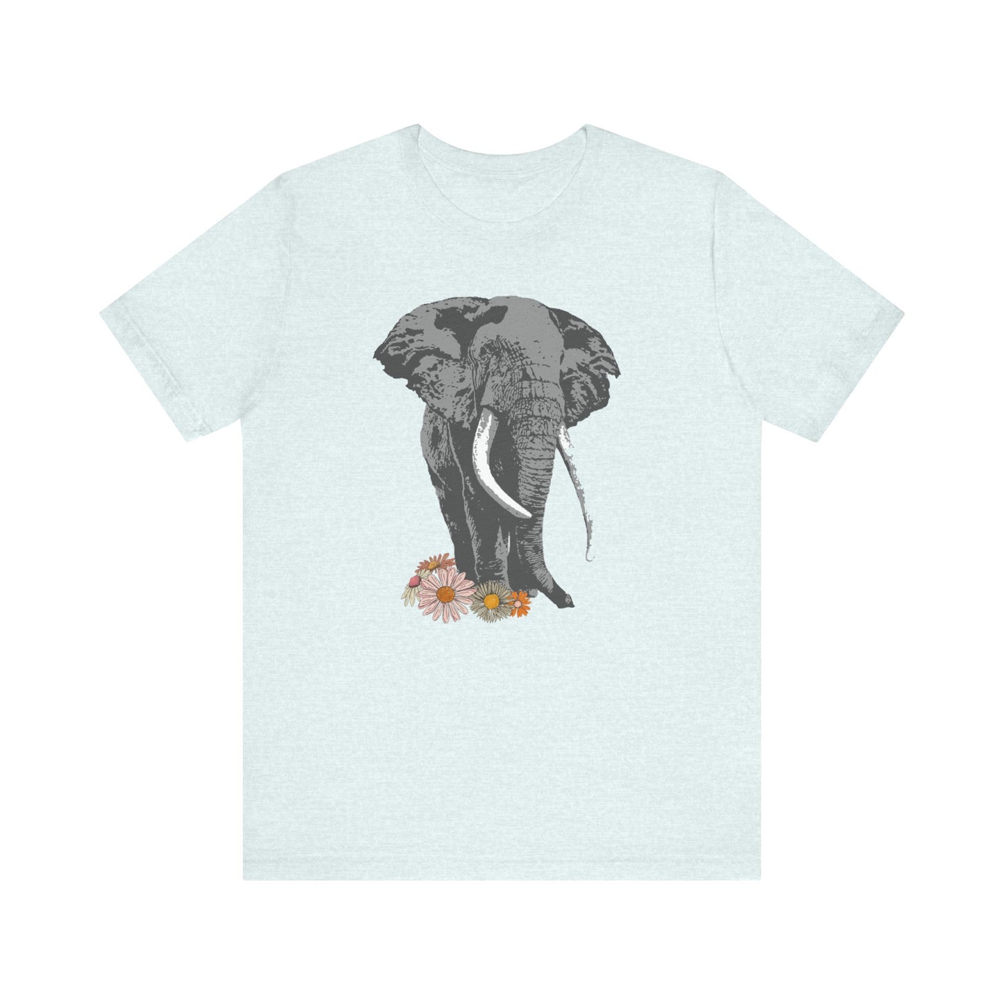 Elephant Floral T-Shirt