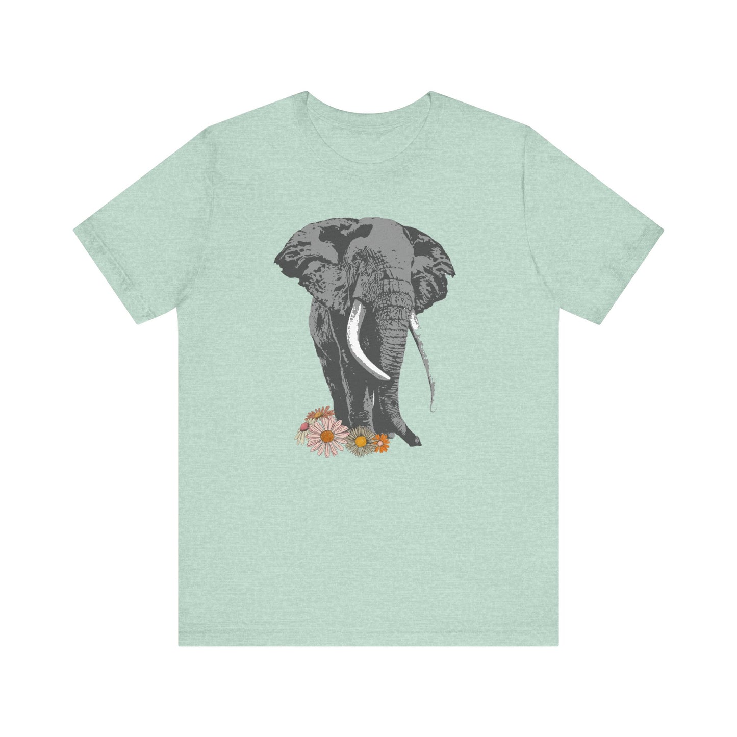 Elephant Floral T-Shirt