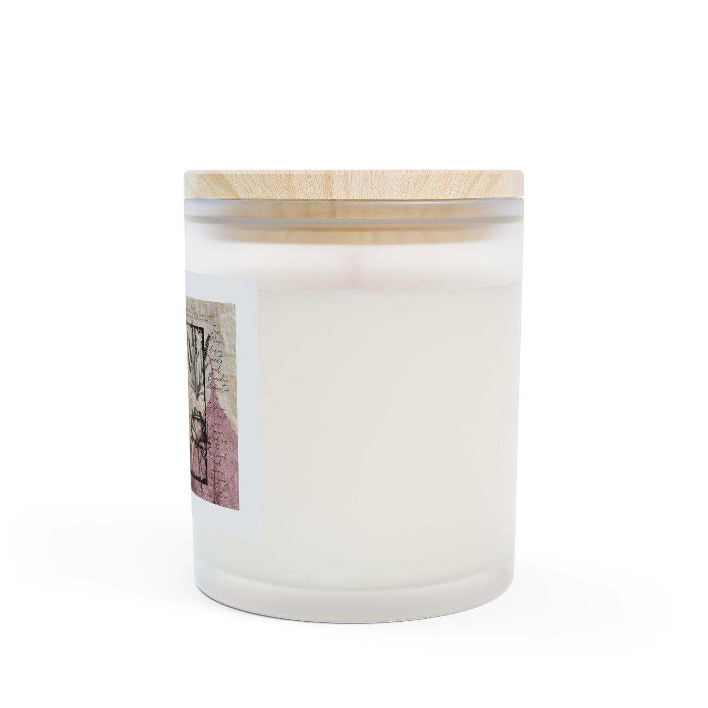 Floral Serenity Candle, Relaxing Home Decor, Gift for Her, Natural Soy Wax, Floral Scented Candle, Eco-Friendly Decor