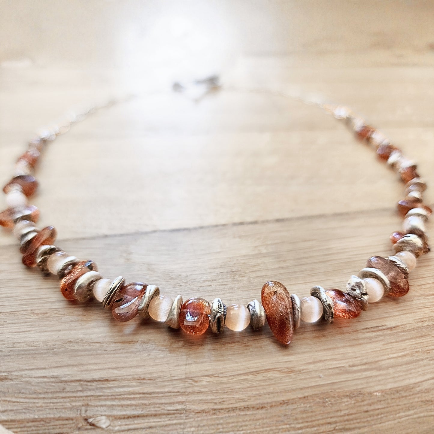 Pumpkin Spice Necklace (17.5")