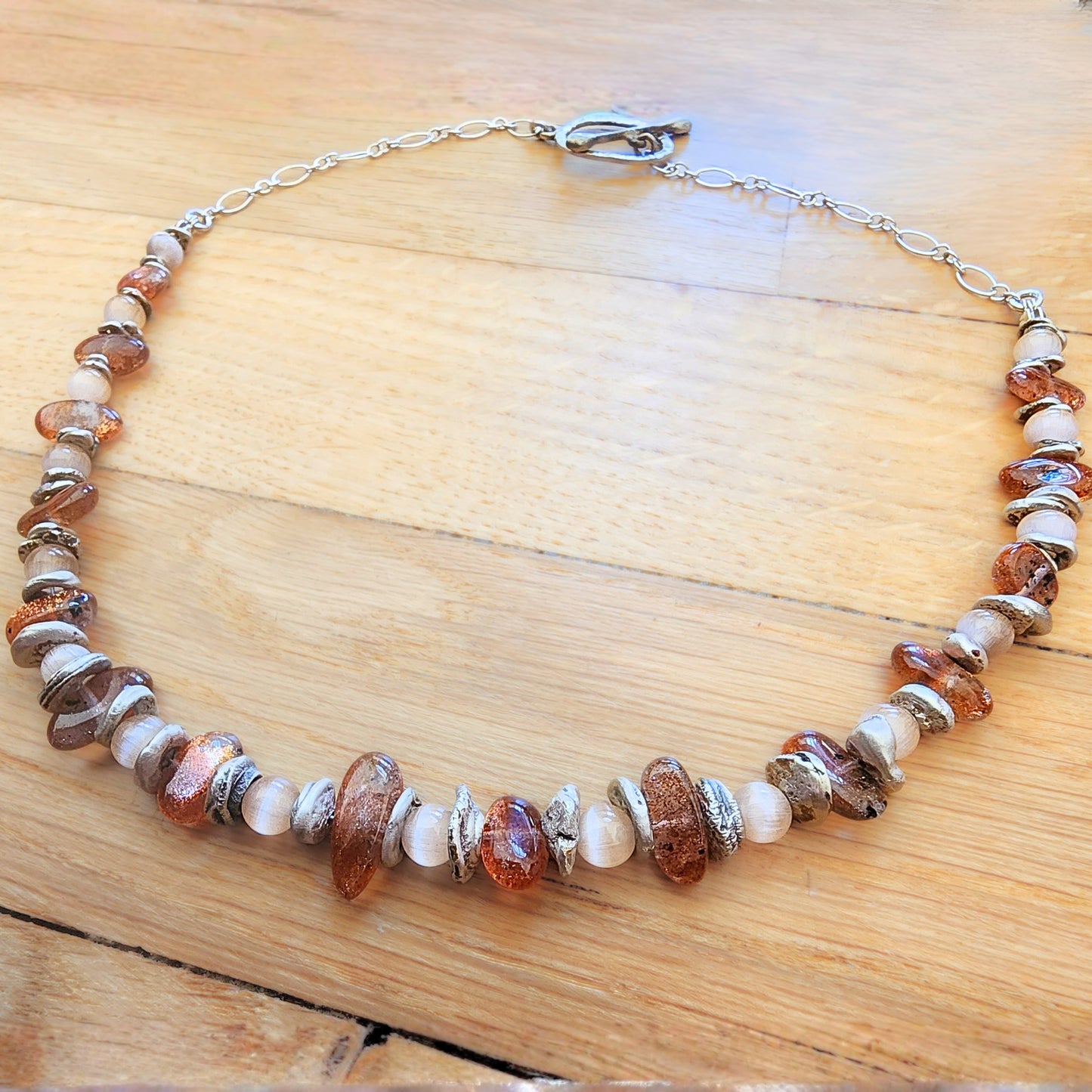 Pumpkin Spice Necklace (17.5")