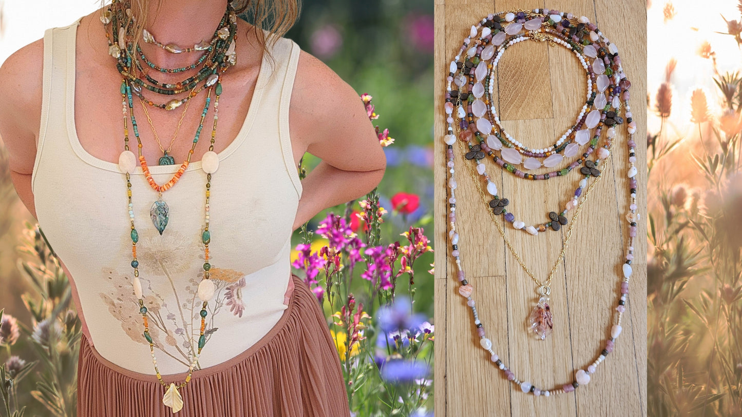 Barefoot Hippie Necklace (18in-20in)