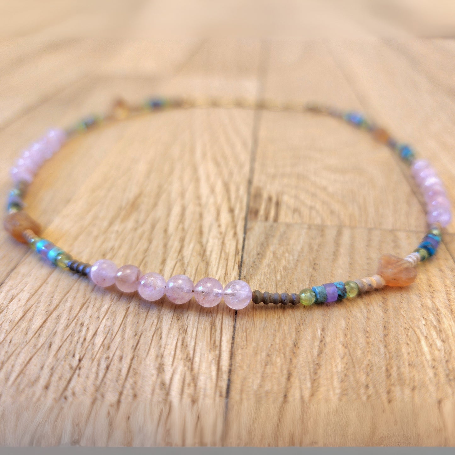 Cactus Flower Necklace (14in-15in)