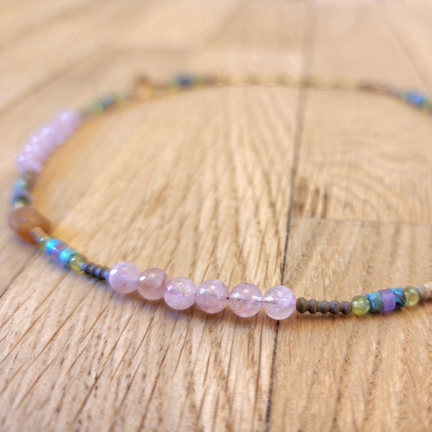 Cactus Flower Necklace (14in-15in)