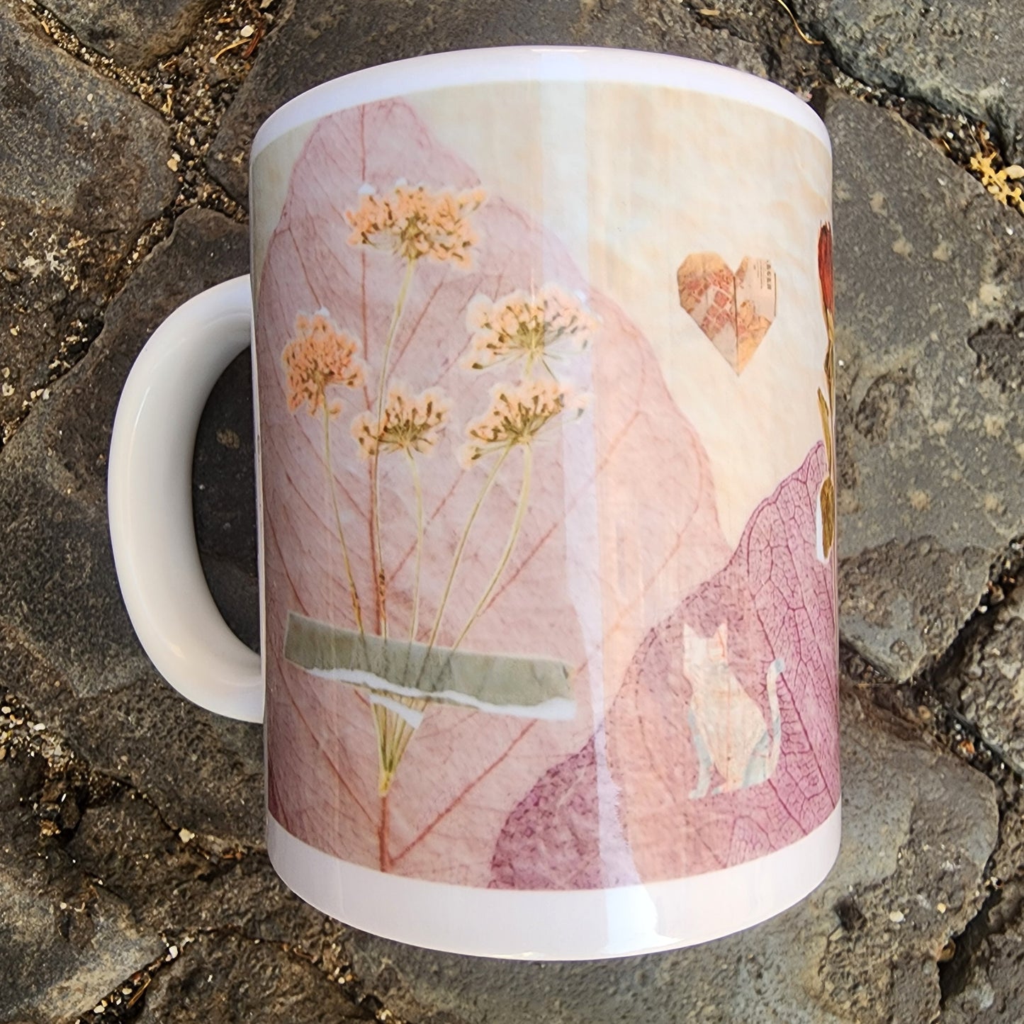 BIG Wildflower Scrapbook Mug (20oz)