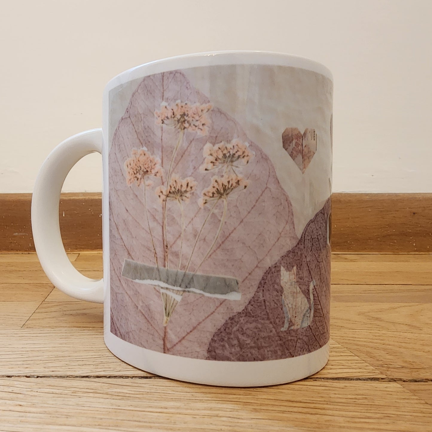 BIG Wildflower Scrapbook Mug (20oz)