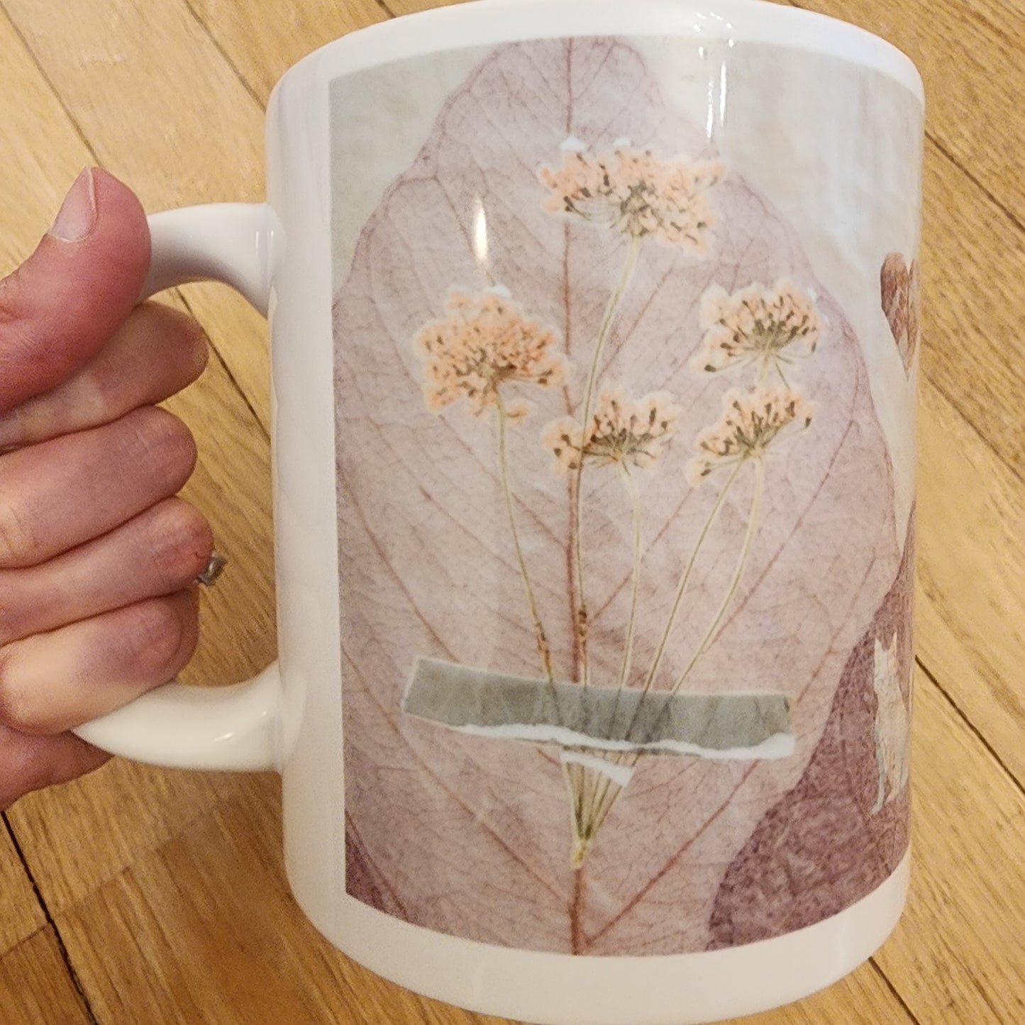 BIG Wildflower Scrapbook Mug (20oz)