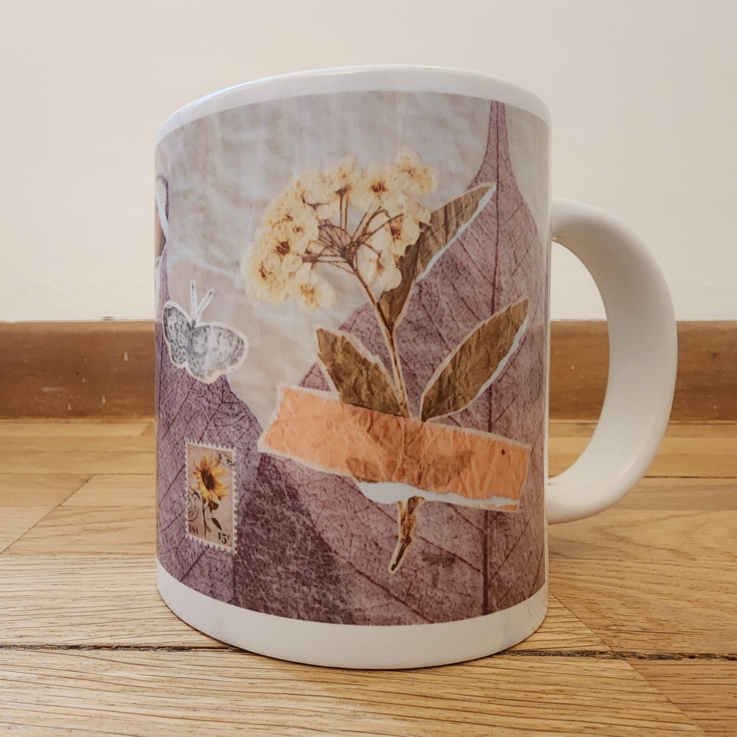 BIG Wildflower Scrapbook Mug (20oz)