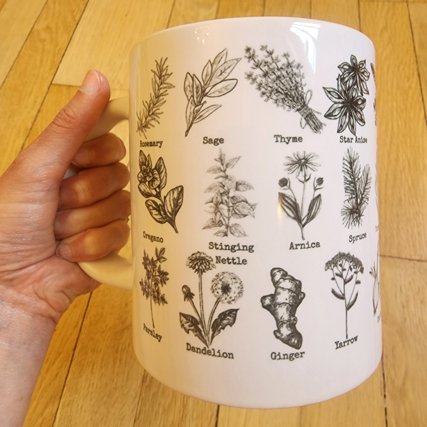 BIG Herb Garden Mug 20oz