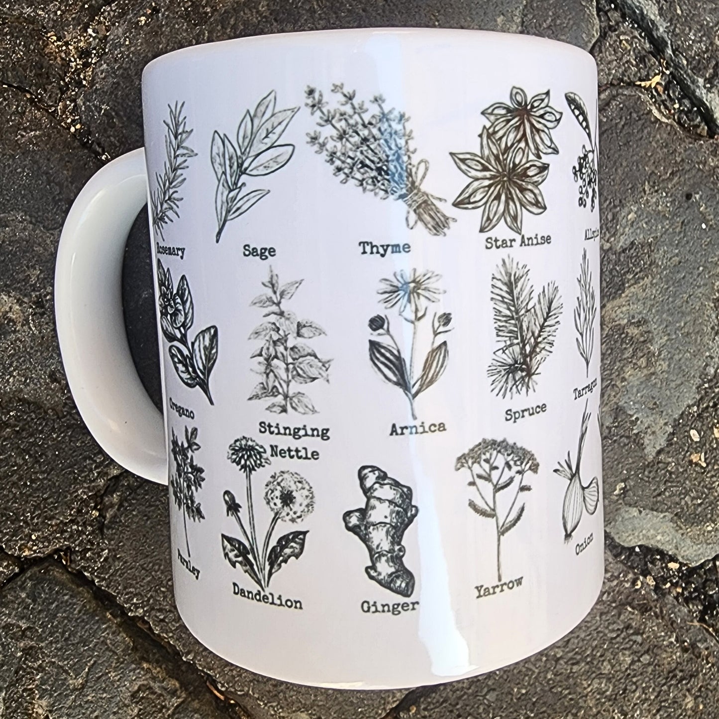BIG Herb Garden Mug 20oz