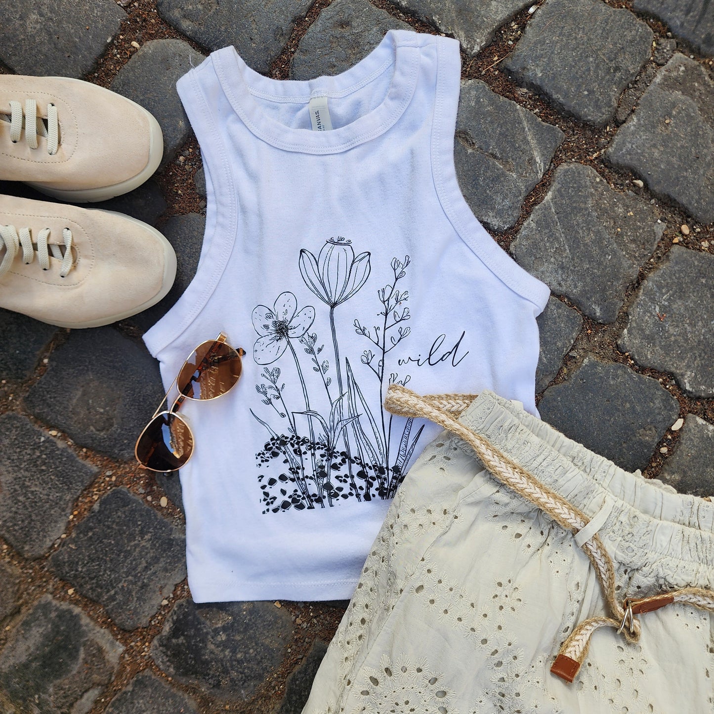 Wild Daisy Crop Top