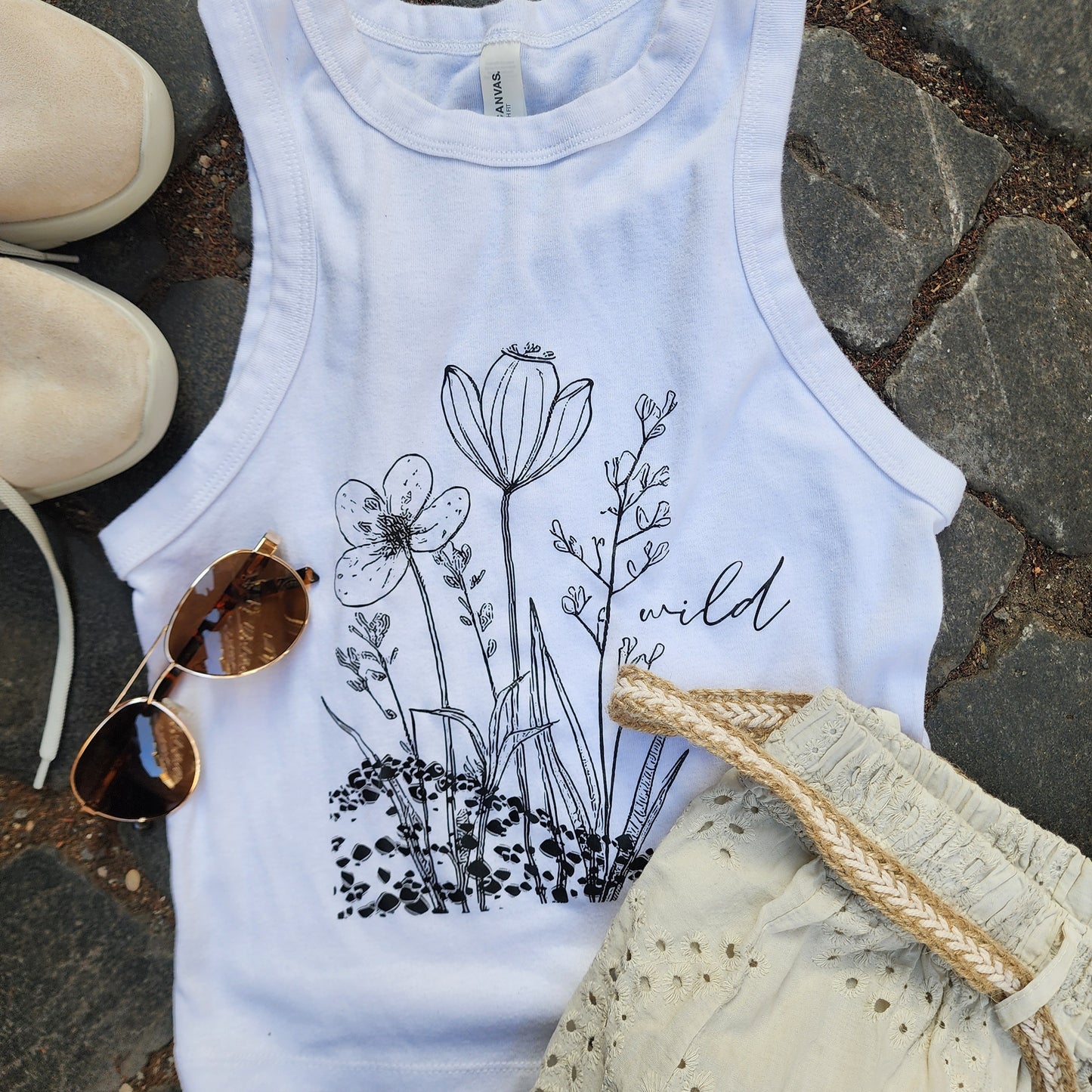 Wild Daisy Crop Top