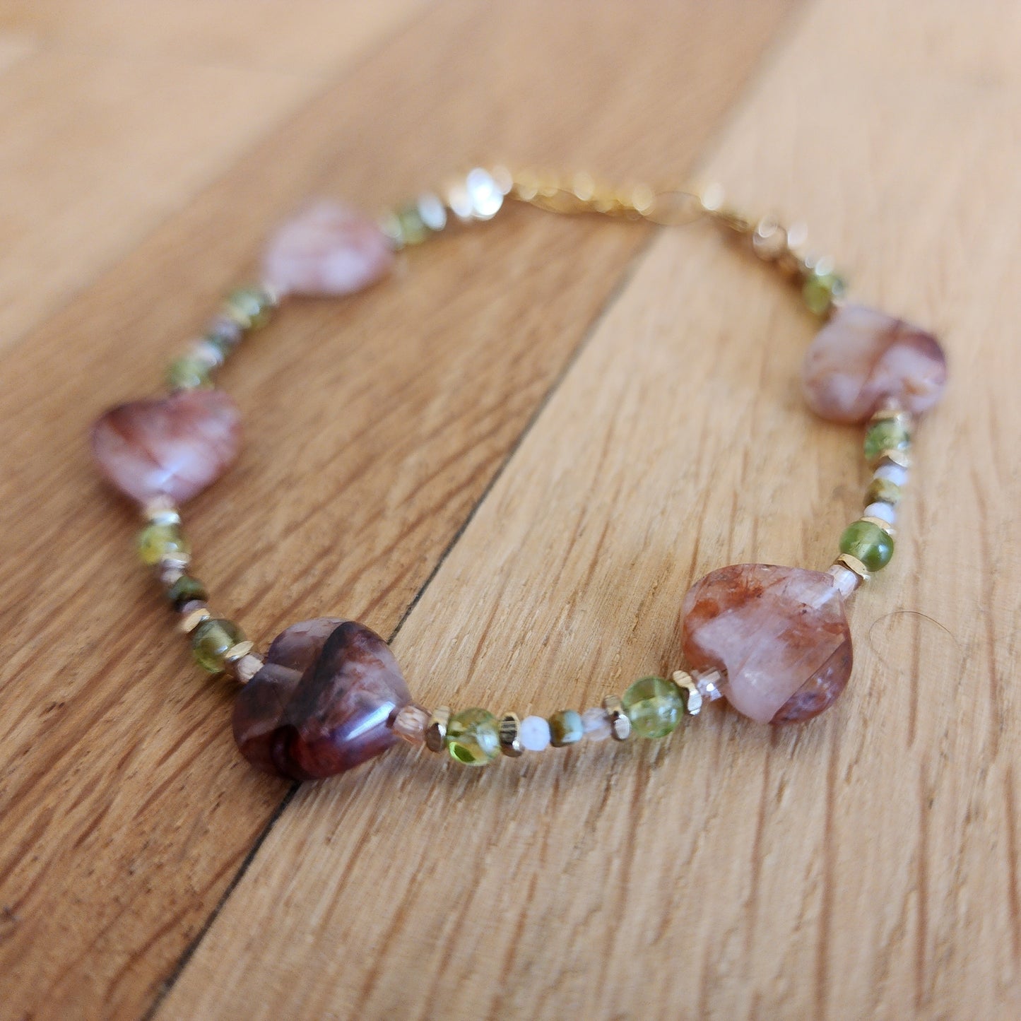 Copper Rose Bracelet