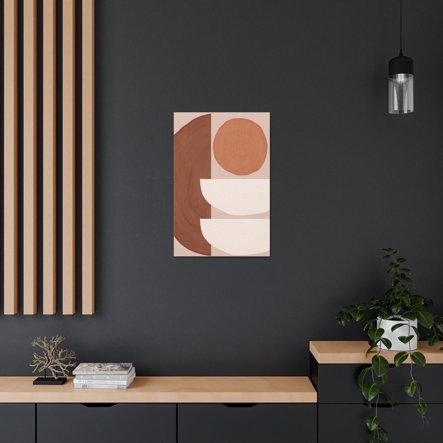 Abstract Shapes Canvas