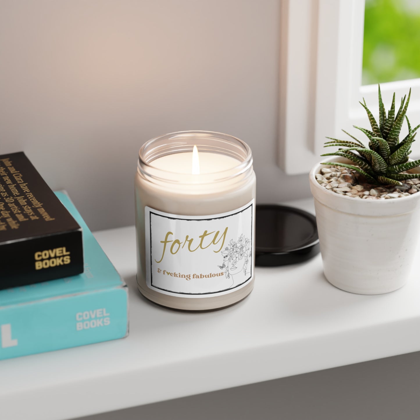 Forty and Fabulous Scented Soy Candle