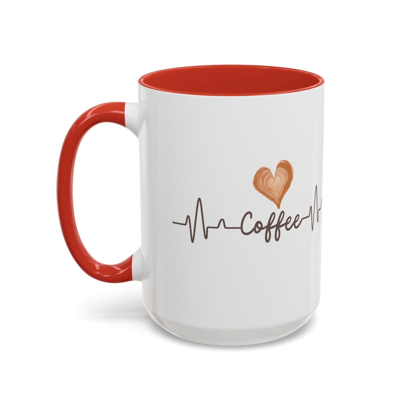 Coffee Heartbeat Mug, 11oz