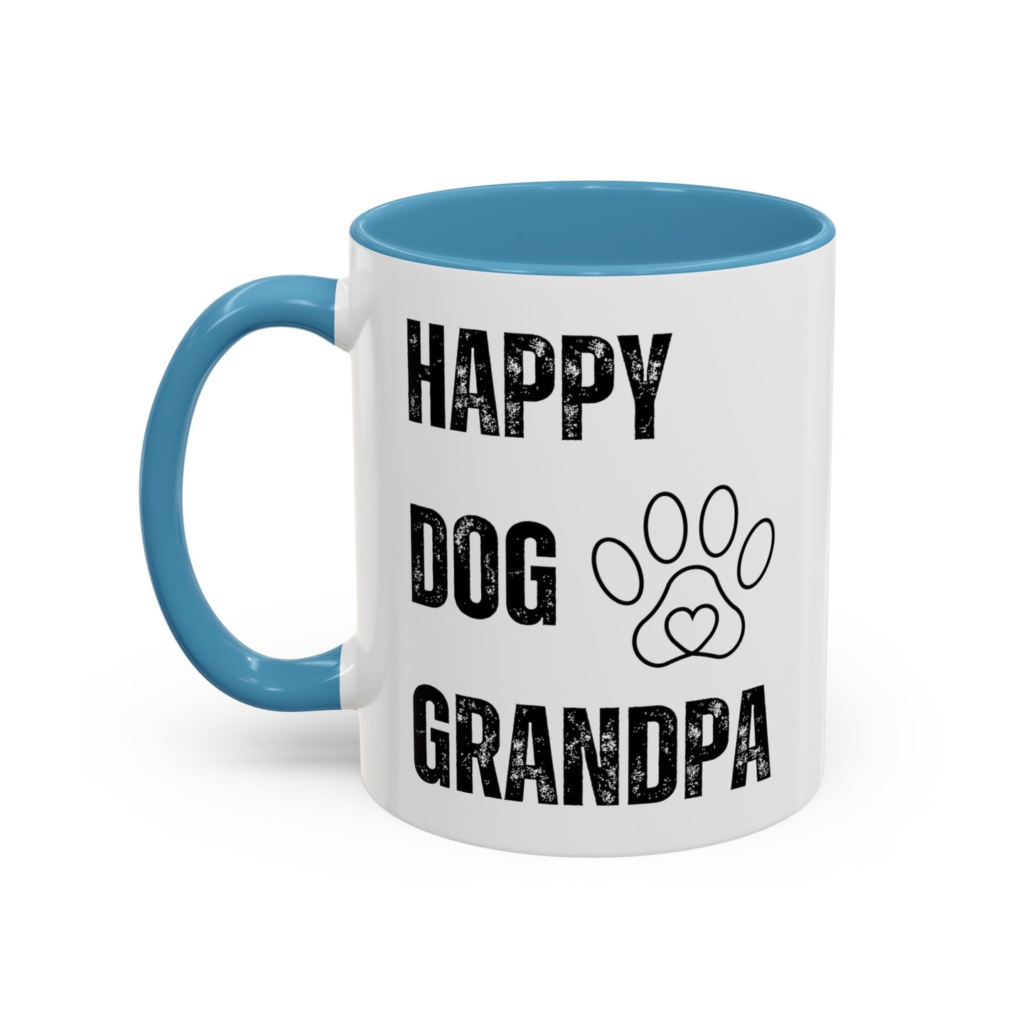 Happy Dog Grandpa Mug