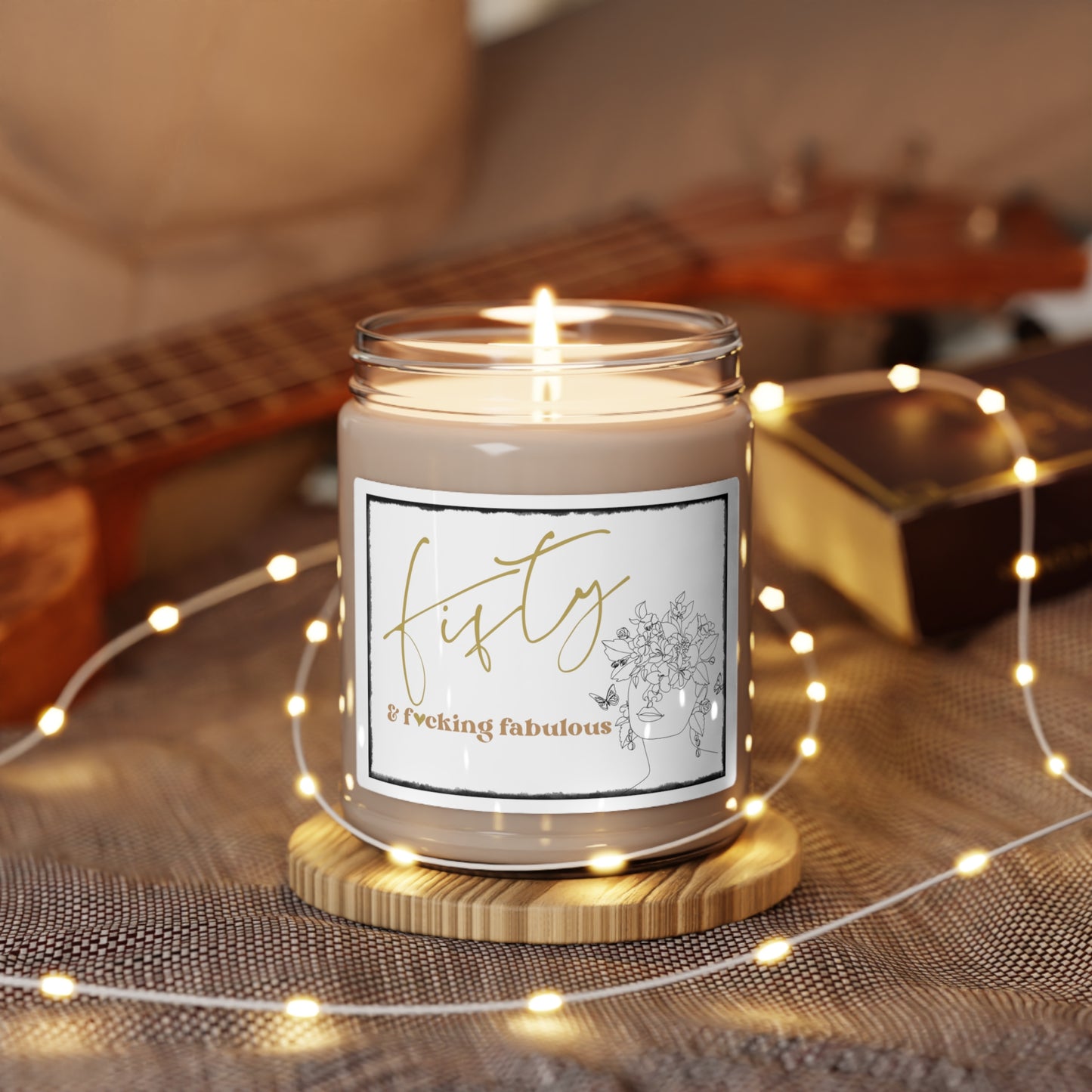 Fifty and Fabulous Scented Soy Candle