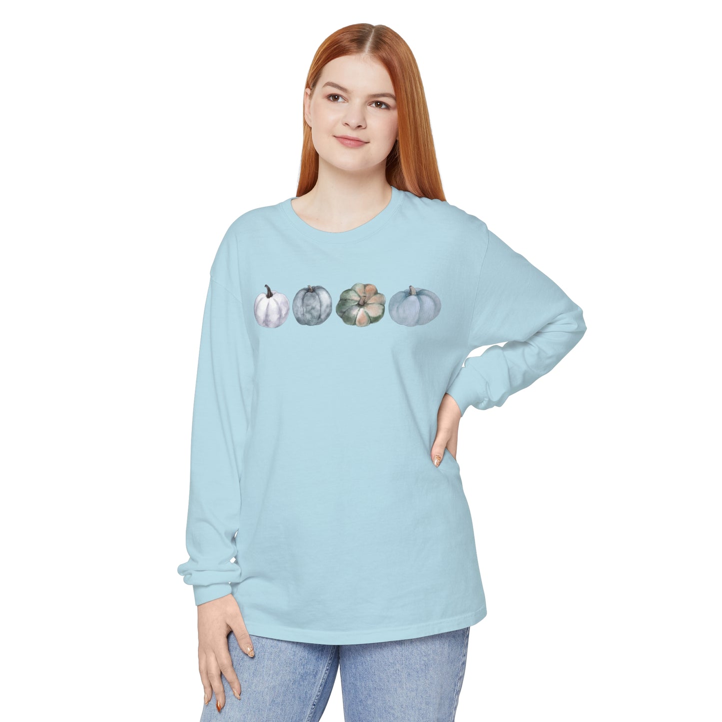 Fall Pumpkin Long Sleeve Shirt