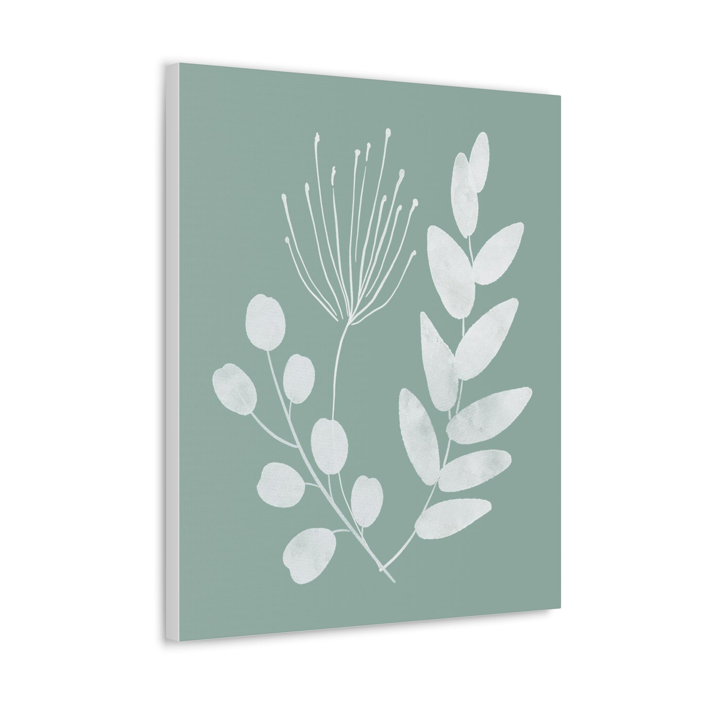 Sage Green Plant Canvas