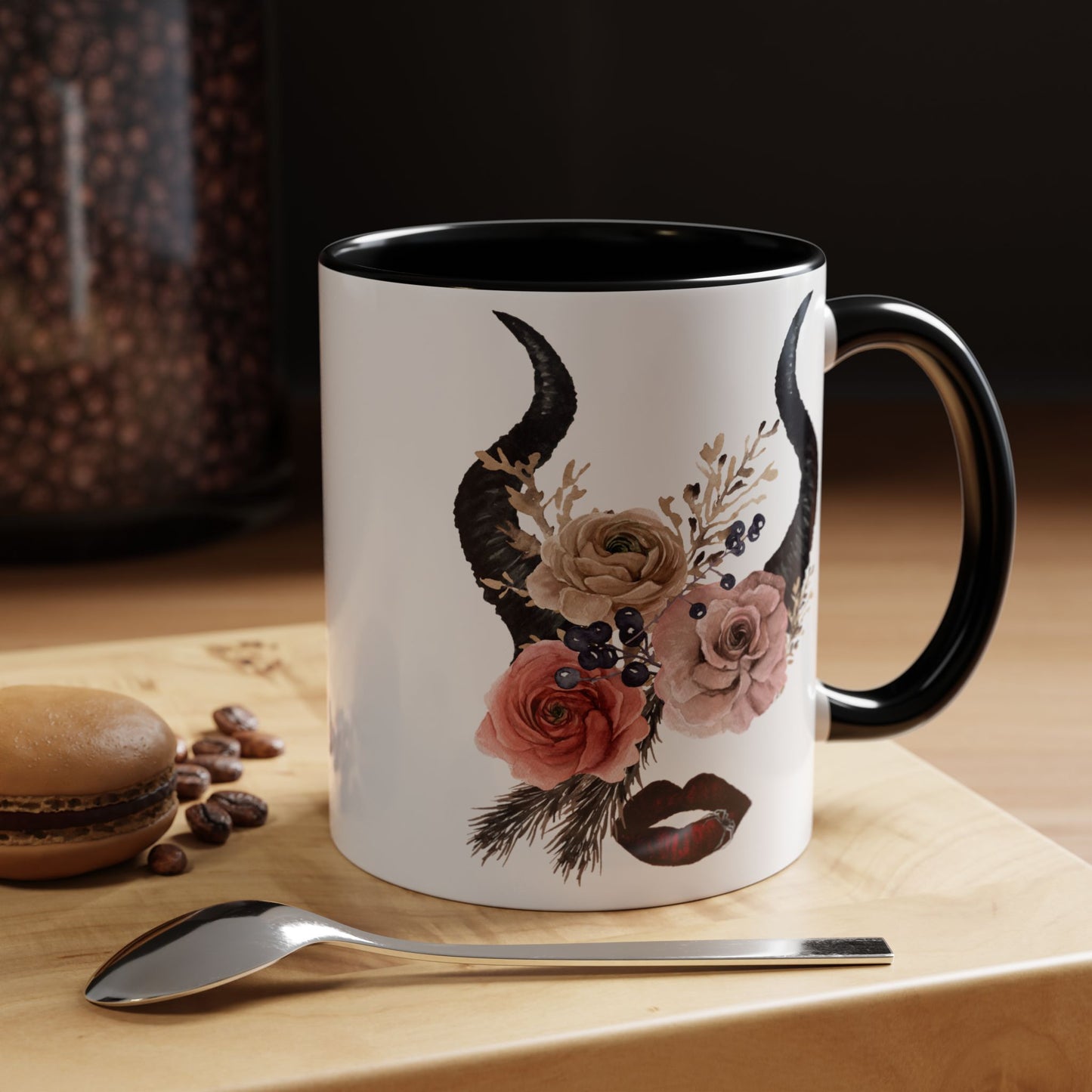 Floral Dark Witch Mug