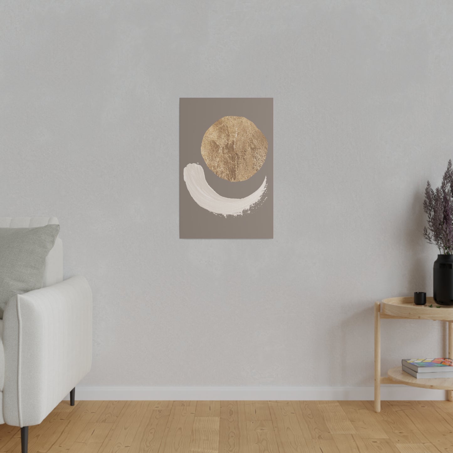 Neutral Abstract Canvas