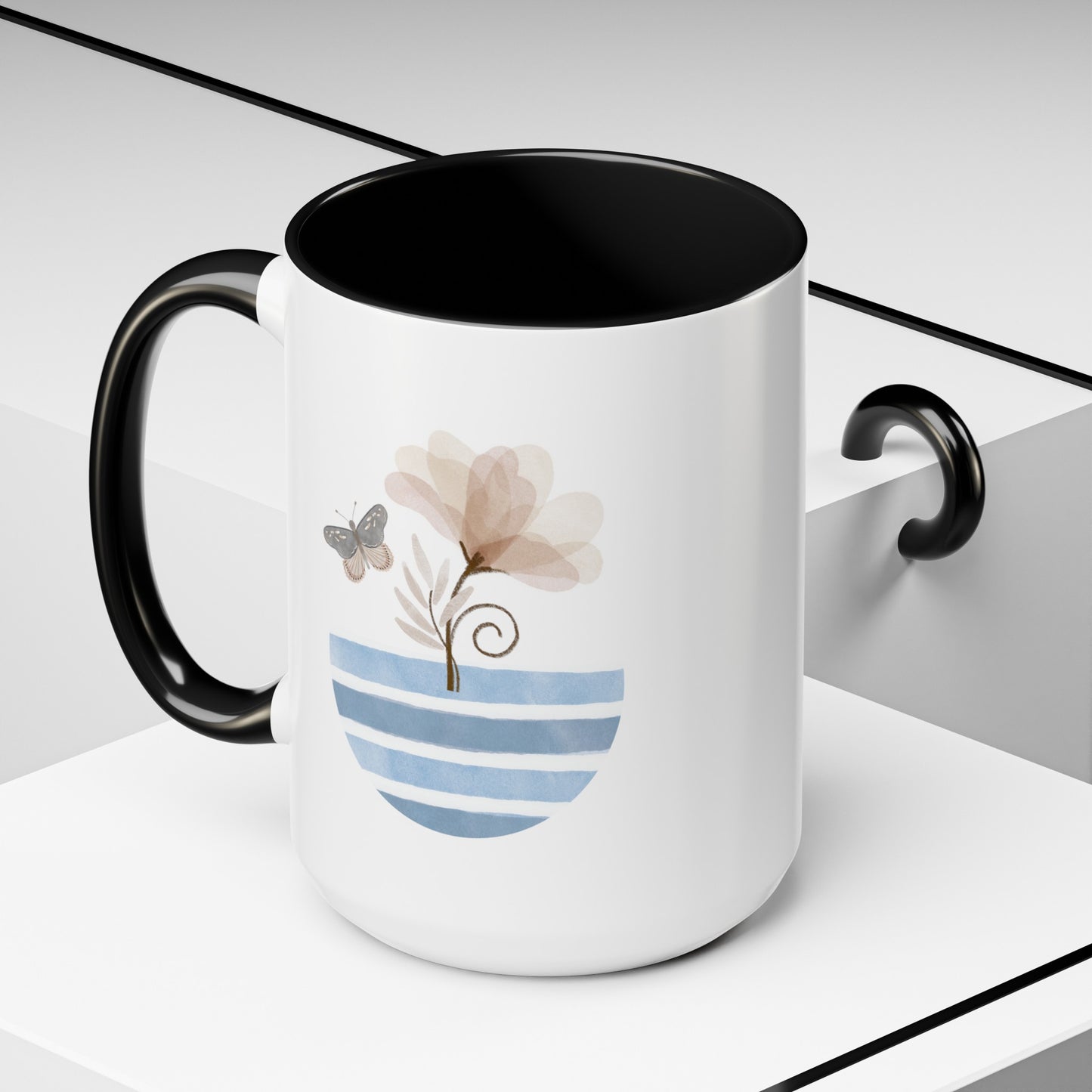 Watercolor Flower Coffee Mug