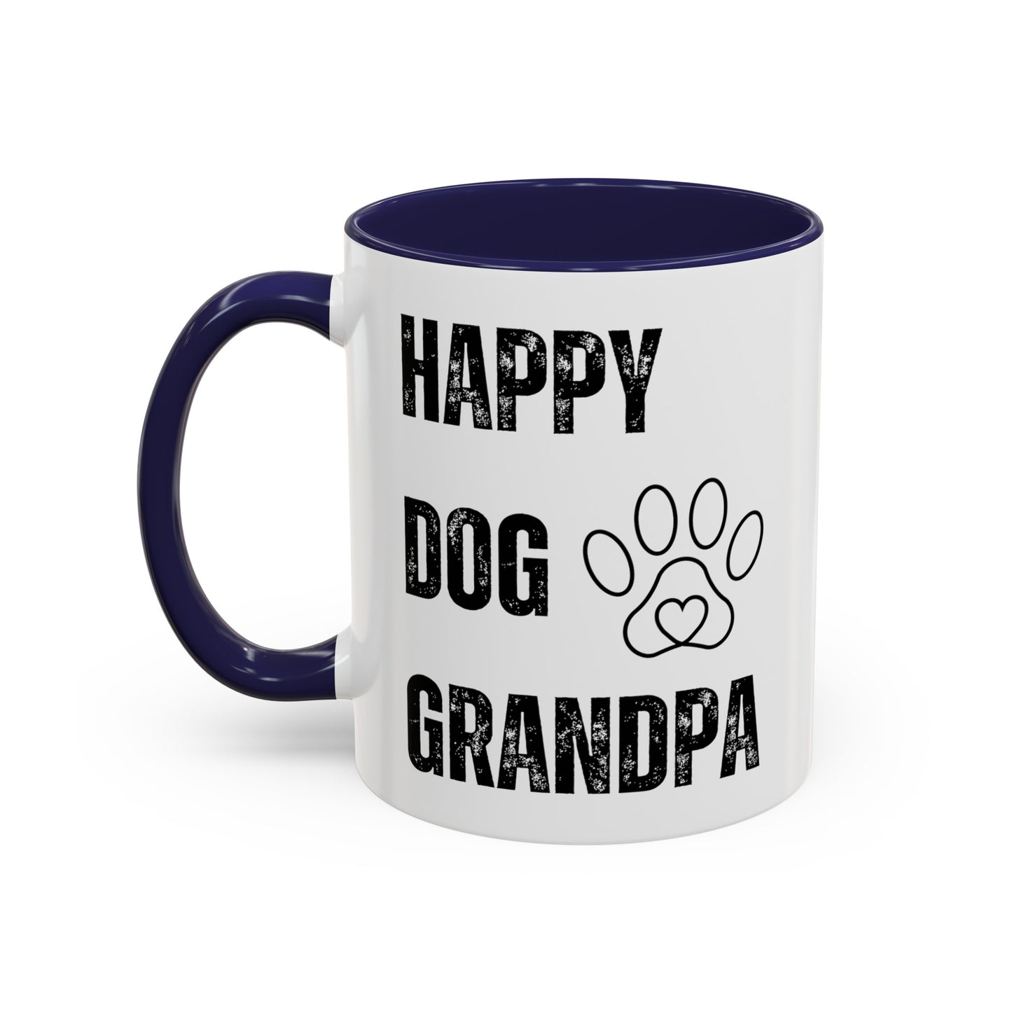 Happy Dog Grandpa Mug