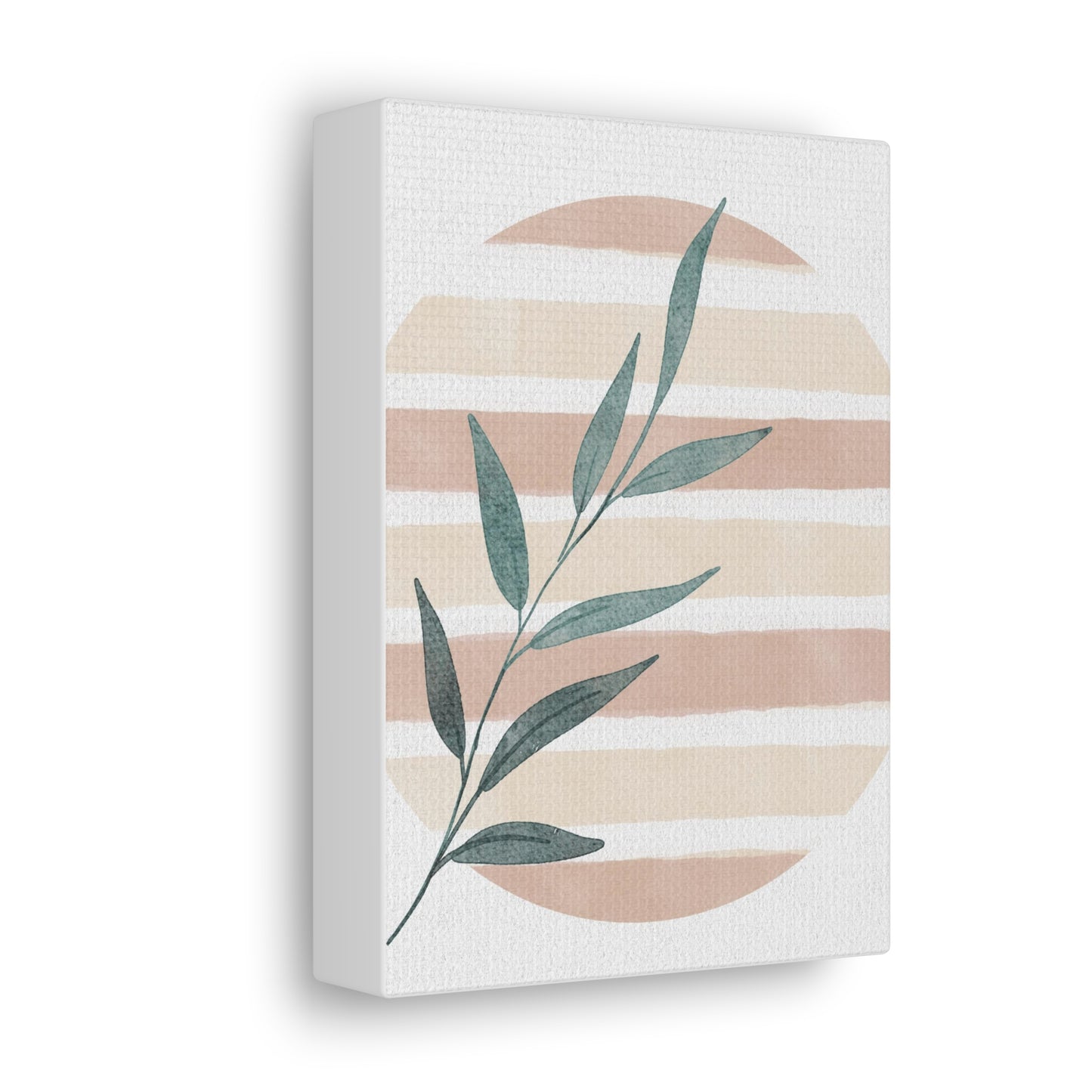 Abstract Plant Canvas