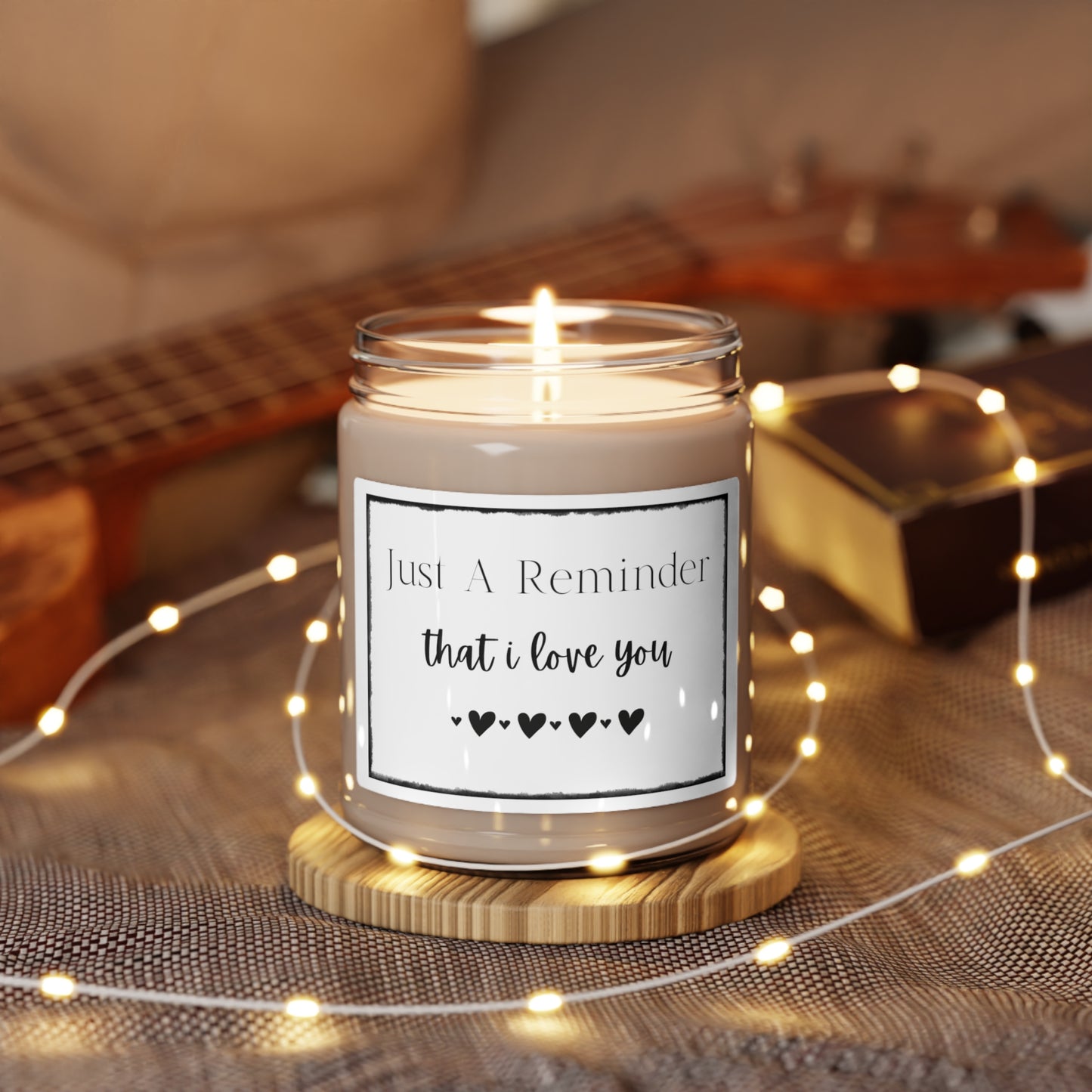 I Love You Scented Soy Candle