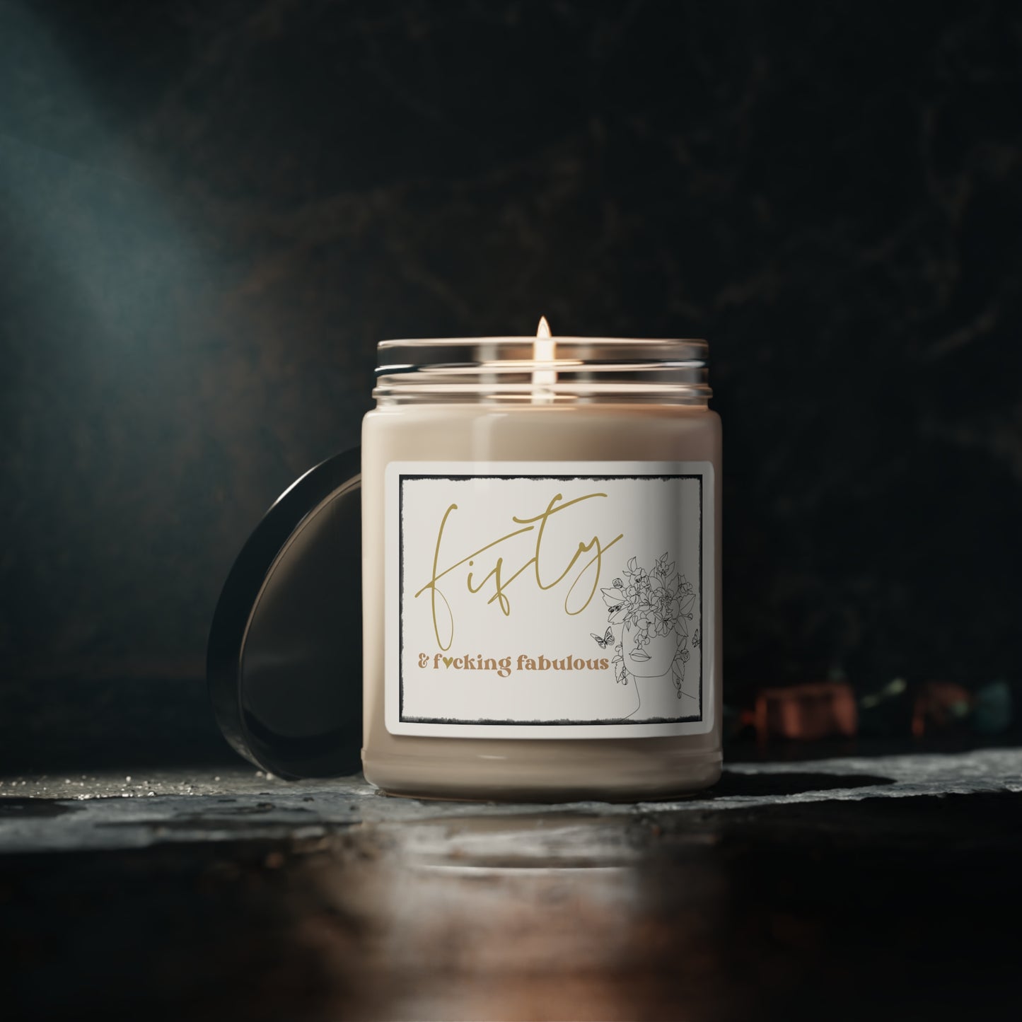 Fifty and Fabulous Scented Soy Candle