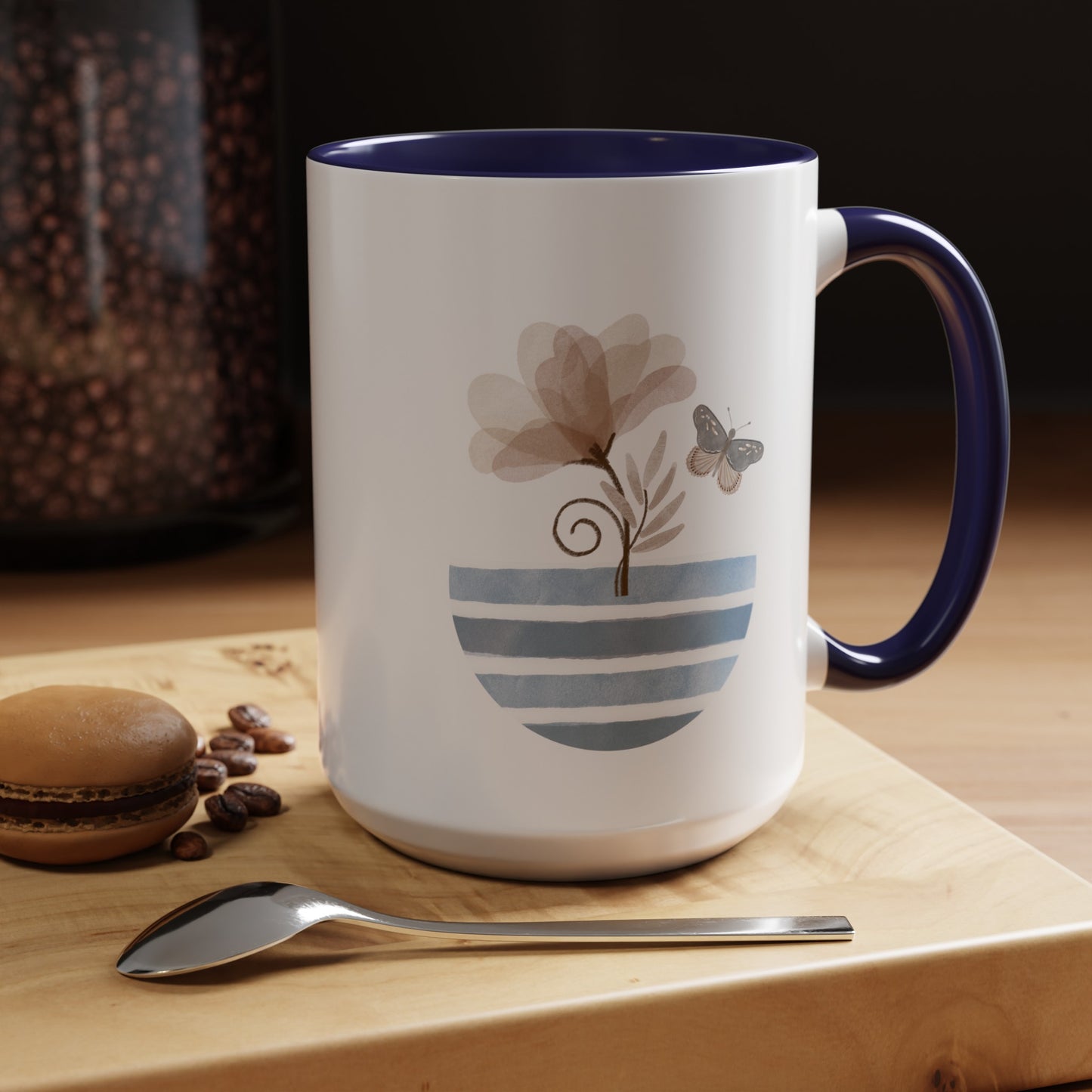 Watercolor Flower Coffee Mug